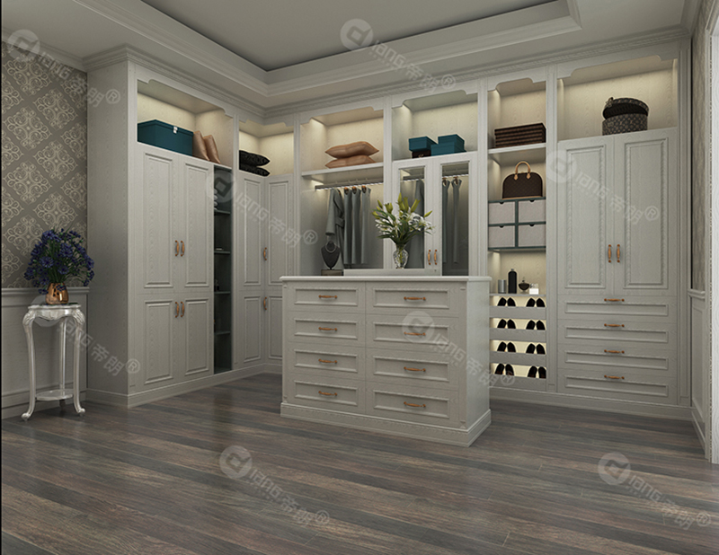 简欧 衣帽间